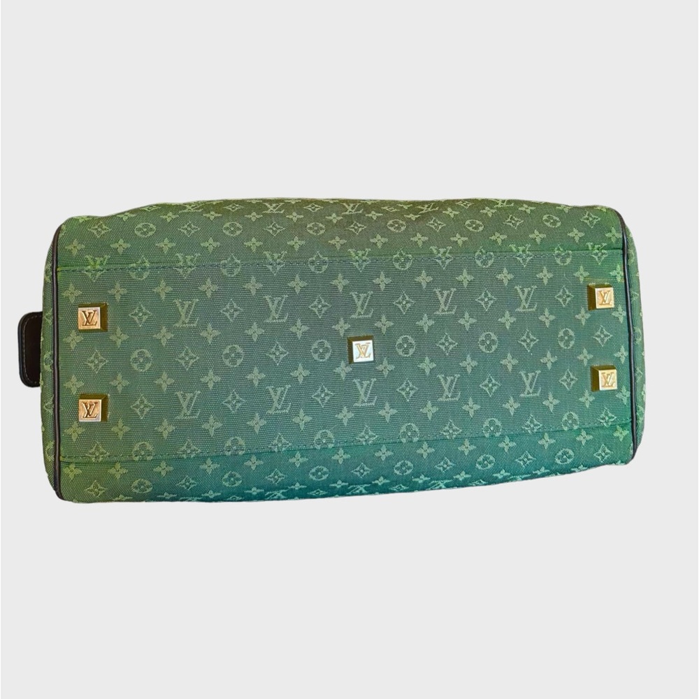 Louis Vuitton Green and Black Monogram Shoulder Bag - Picture 2 of 9